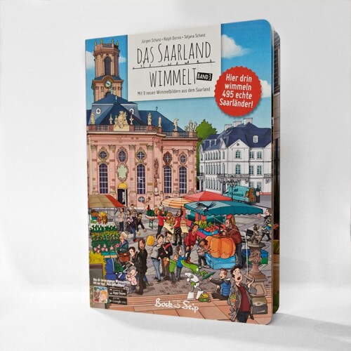 Buch Das Saarland wimmelt, Band 3 - Online Shop Seezeitlodge Hotel & Spa